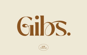 Gibs Font: Creative Typography for Web & Print Projects